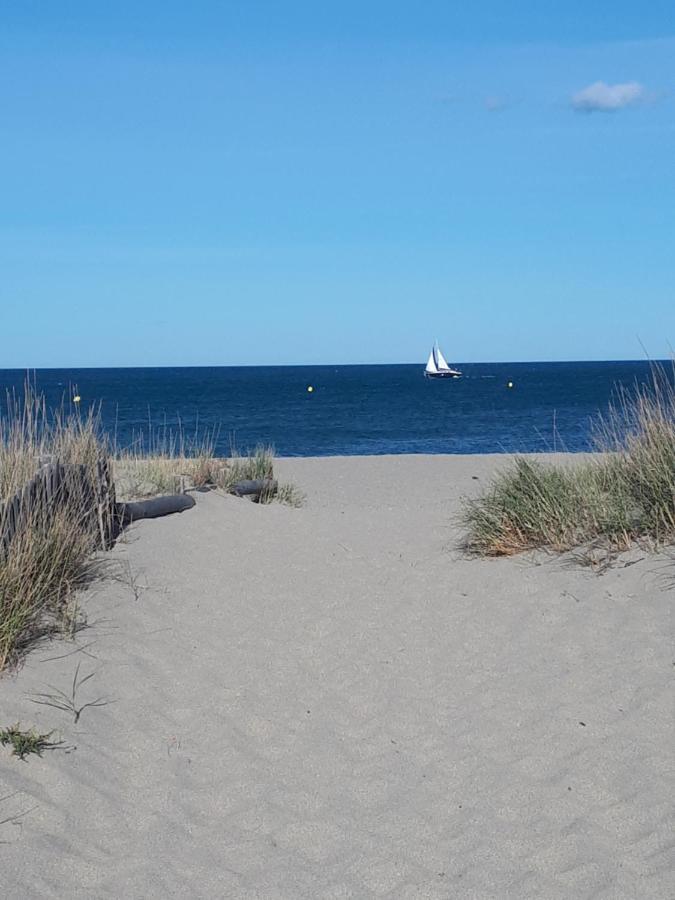 Appart Avec Terrasse Et Magnifique Vue Sur La Mer Le Barcarès Buitenkant foto