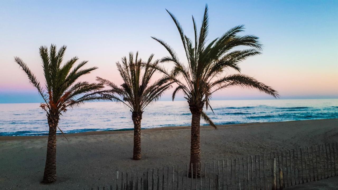 Appart Avec Terrasse Et Magnifique Vue Sur La Mer Le Barcarès Buitenkant foto