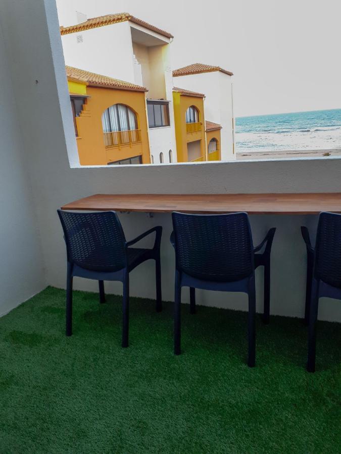 Appart Avec Terrasse Et Magnifique Vue Sur La Mer Le Barcarès Buitenkant foto