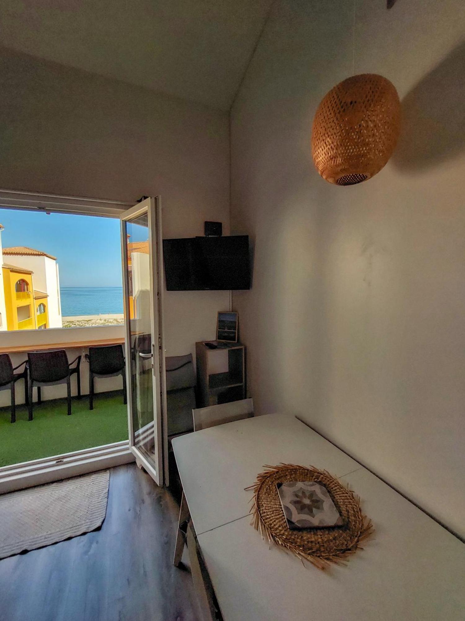 Appart Mezzanine Vue Mer Et Plage, Parking Wifi Tv Le Barcarès Buitenkant foto