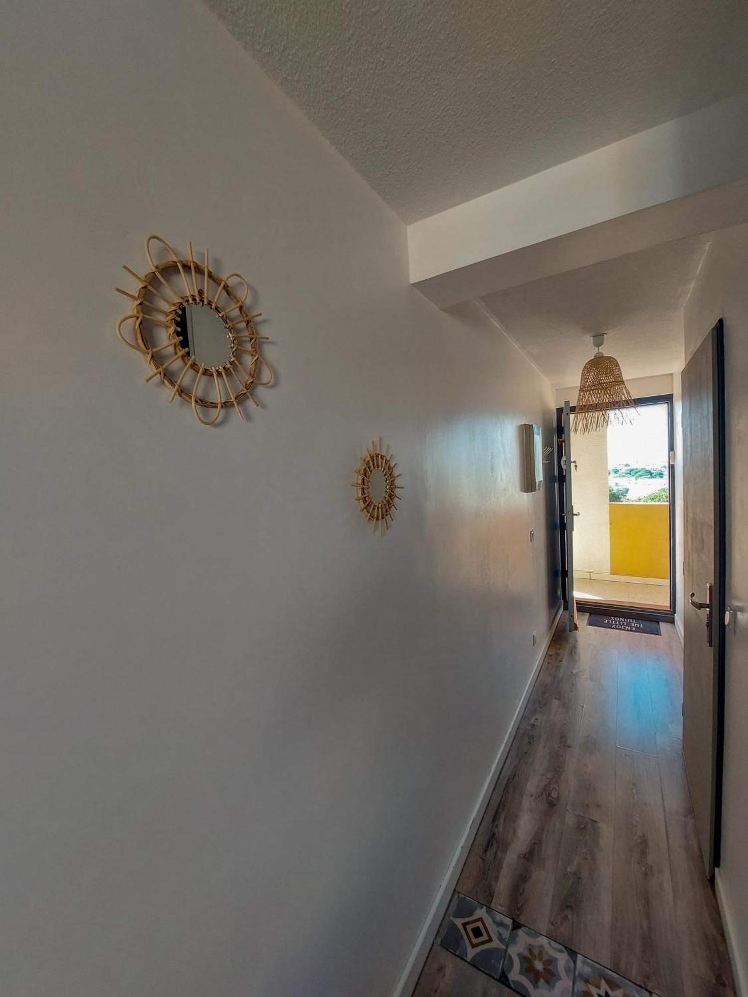 Appart Mezzanine Vue Mer Et Plage, Parking Wifi Tv Le Barcarès Buitenkant foto